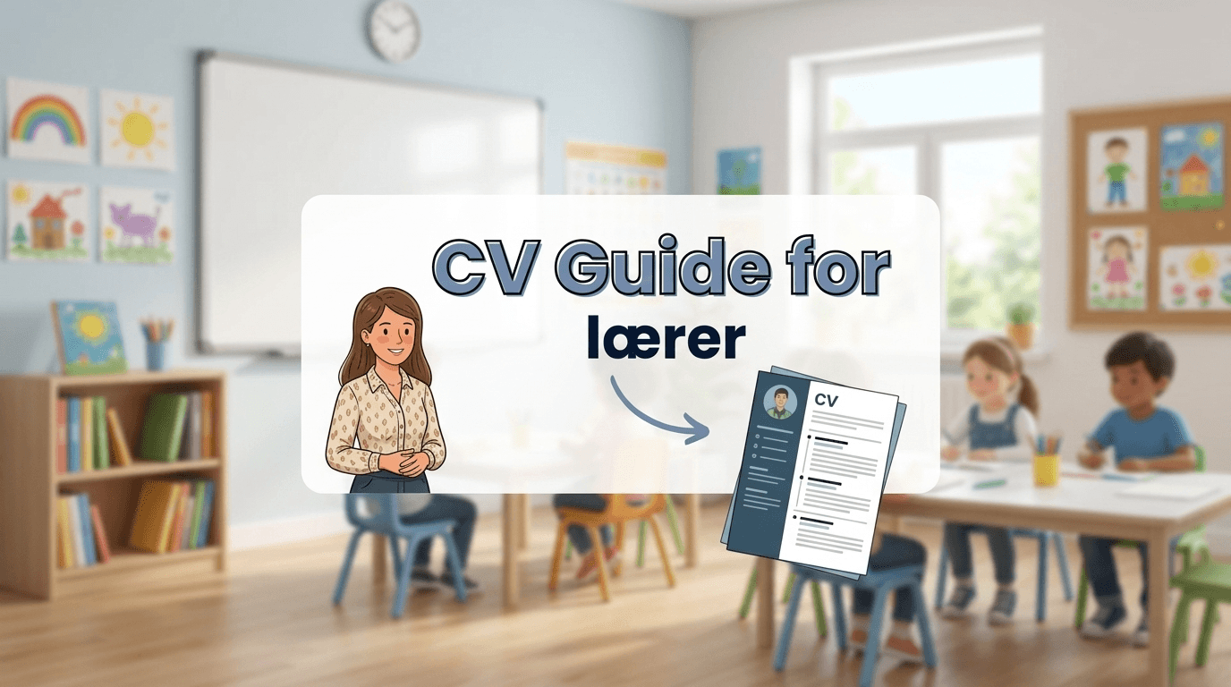 CV Guide for lærer
